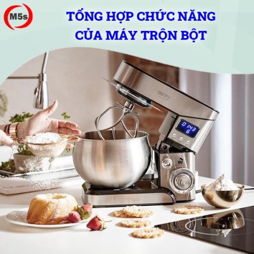 Tổng hợp chức năng của máy trộn bột