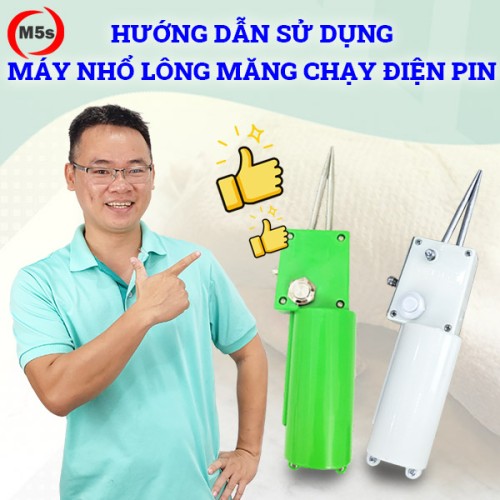 Cách sử dụng máy nhổ lông măng vịt chạy điện và pin