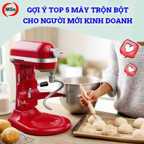 Gợi ý top 5 máy trộn bột cho người mới kinh doanh
