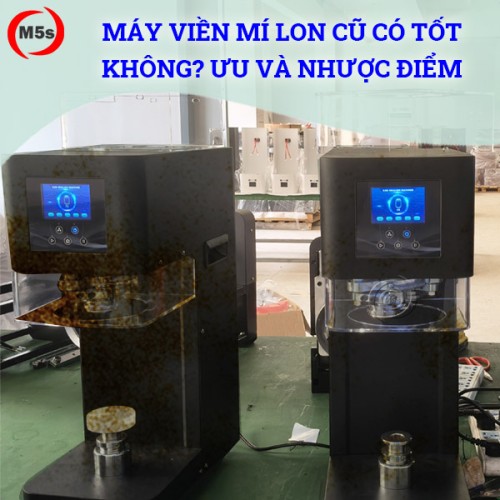 Máy viền mí lon cũ