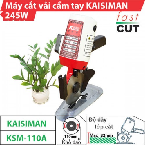 Máy cắt vải cầm tay Kaisiman KSM-110A