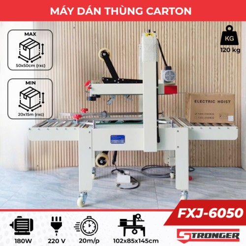 Máy dán thùng carton FXJ-6050