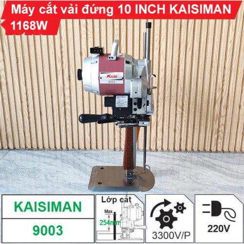 Máy cắt vải đứng 10 inch Kaisiman 1168W KSM-9003