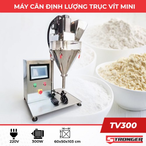 Máy cân định lượng trục vít mini TV300