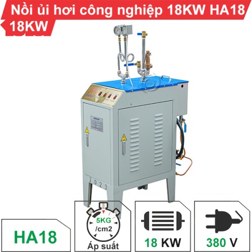 Nồi ủi hơi công nghiệp 18KW HA18