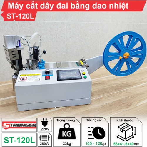 Máy cắt dây đai xéo góc tự động ST-120L