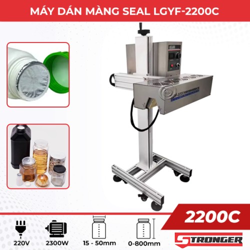 Máy dán màng seal tự động Stronger LGYF-2200C (chưa băng chuyền)
