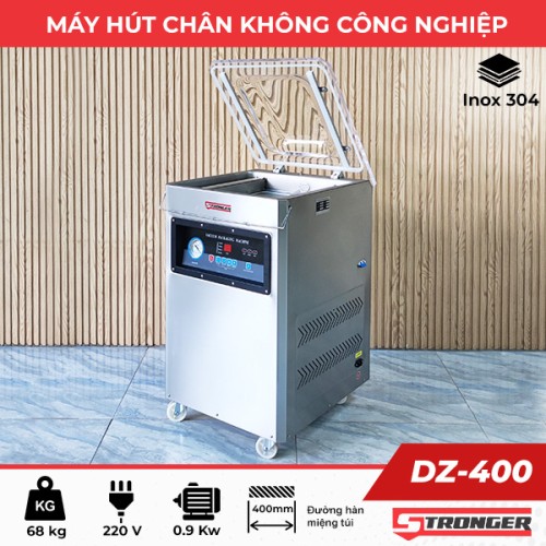 Máy hút chân không công nghiệp Stronger DZ-400 inox 304
