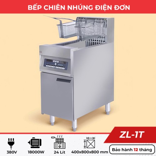Bếp chiên nhúng 1 ngăn dùng điện ZL-1T