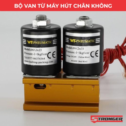 Bộ van từ máy hút chân không công nghiệp