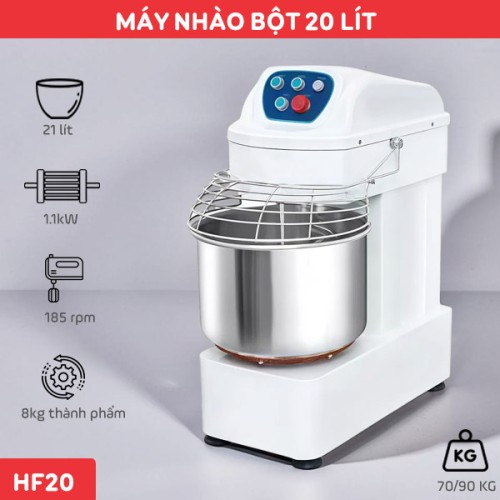Máy nhào bột 20 lít HF20