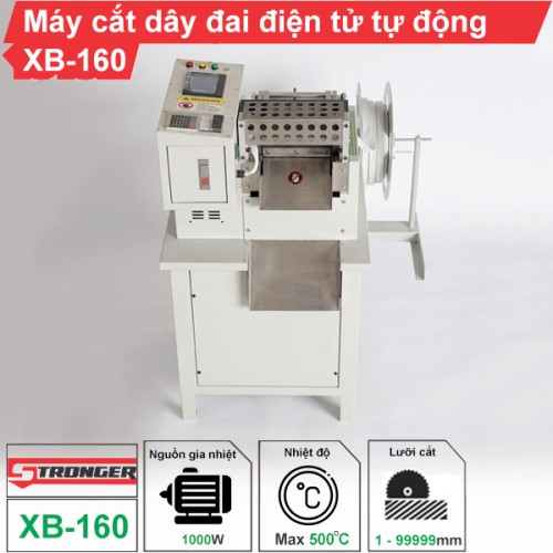 Máy cắt dây đai điện tử tự động XB-160